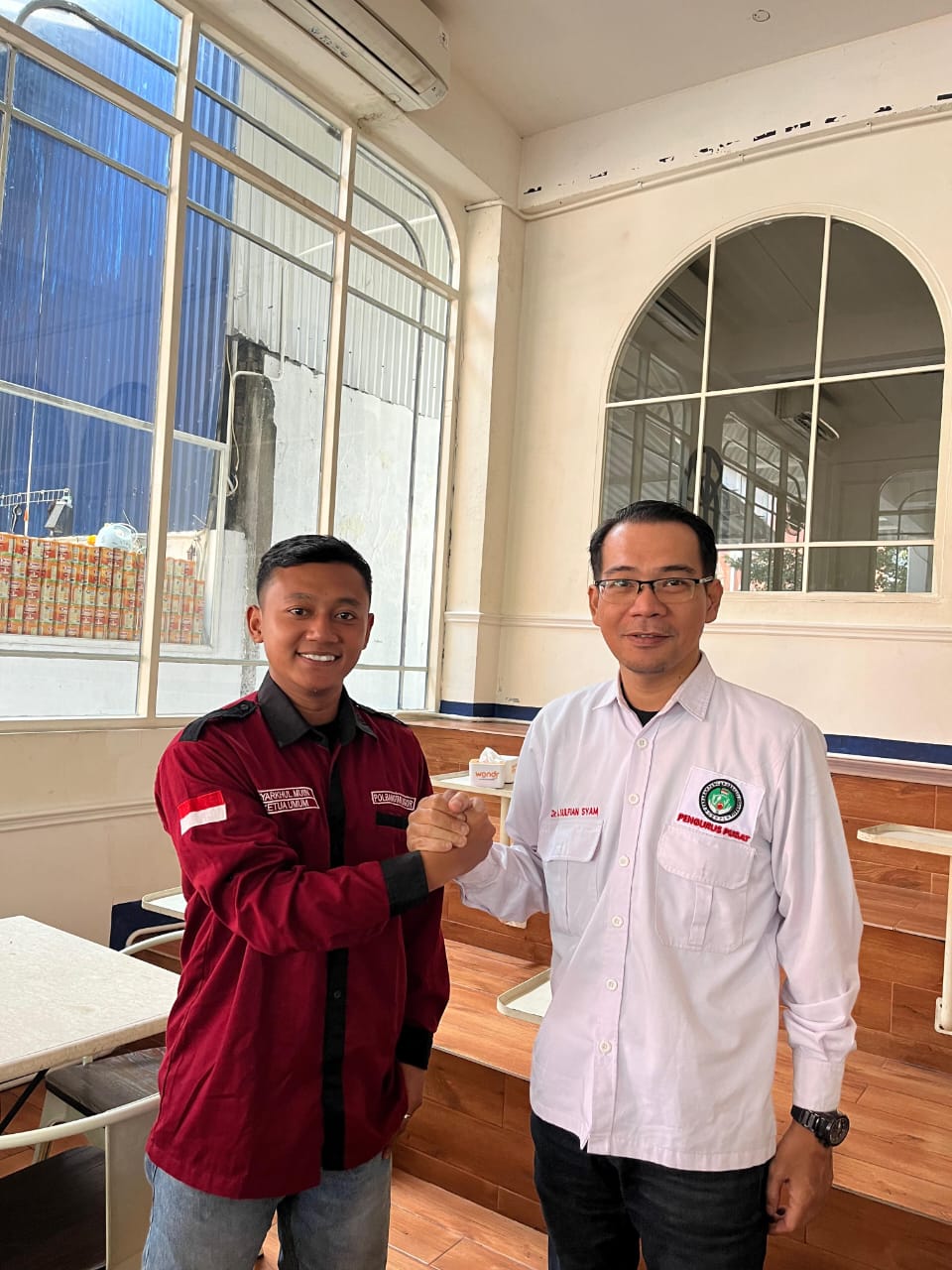 Sekjen Genpi (dr Sulfian) bersama Ketua ISmapeti (Syahruk Muin)